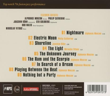 In Search of a Dream - CD Audio di Alphonse Mouzon - 2