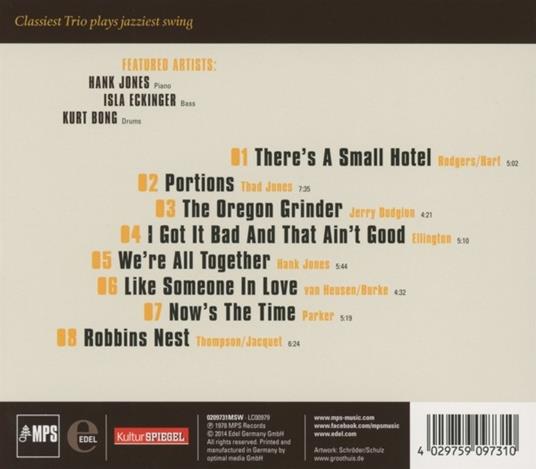 Have You Met This Jones - CD Audio di Hank Jones - 2