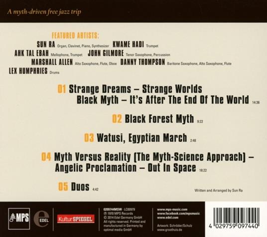 After the End of the World - CD Audio di Sun Ra - 2