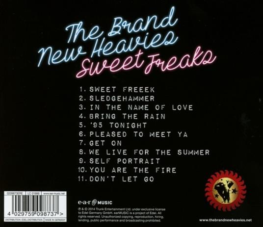 Sweet Freaks - CD Audio di Brand New Heavies - 2