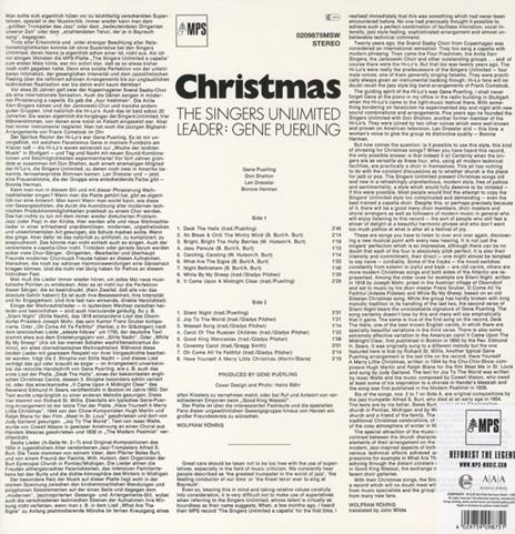 Christmas - Vinile LP di Singers Unlimited - 2