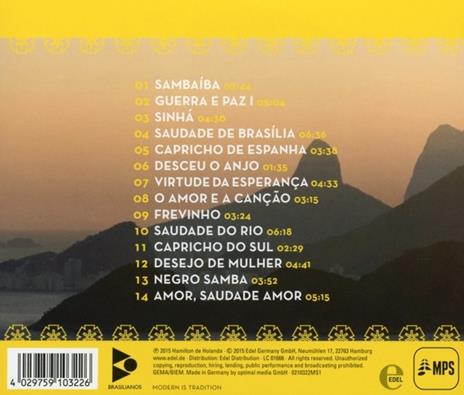 Bandolim - CD Audio di Hamilton De Holanda - 2