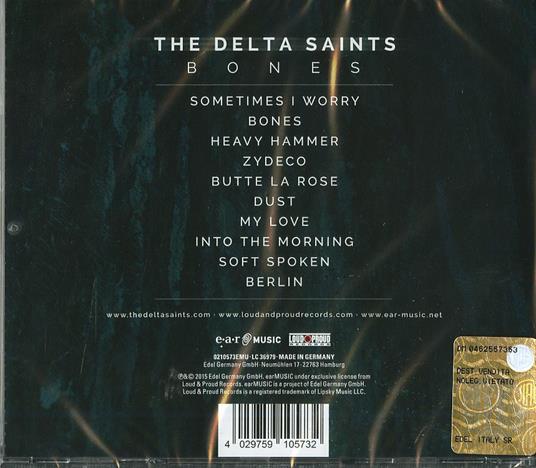 Bones - CD Audio di Delta Saints - 2
