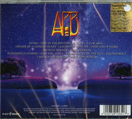 Better Late Than Never - CD Audio di AndersonPonty Band - 2