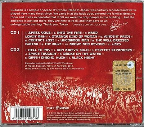 To the Rising Sun... in Tokyo - CD Audio di Deep Purple - 2