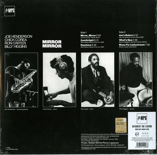 Mirror, Mirror - Vinile LP di Joe Henderson - 2