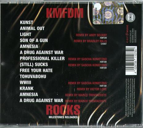 Rocks-Milestones Reloaded - CD Audio di KMFDM - 2