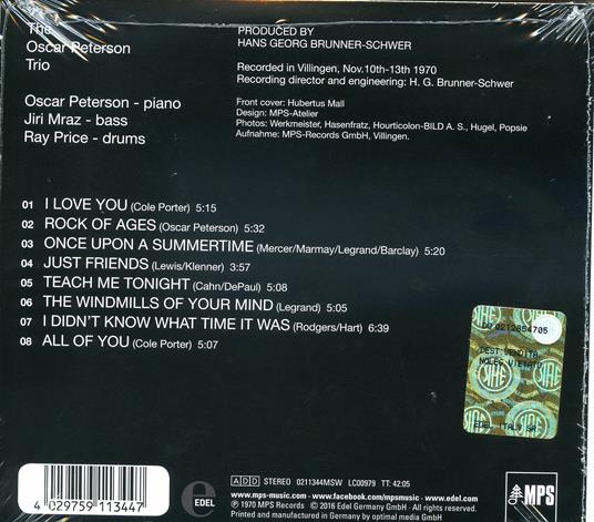 Walking the Line - CD Audio di Oscar Peterson - 2