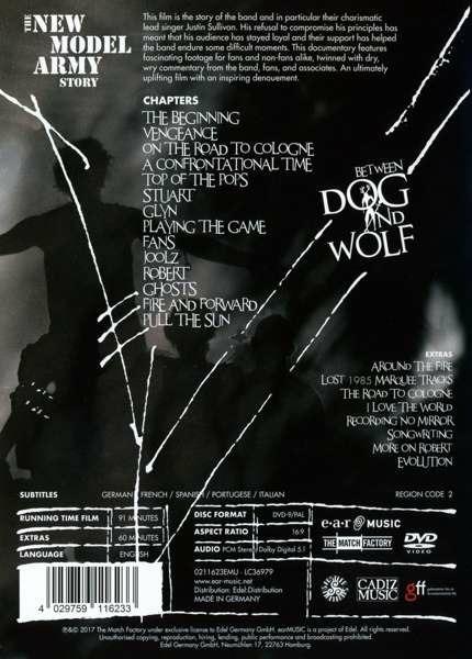 The New Model Army Story. Between Dog and Wolf (DVD) - DVD di New Model Army - 2