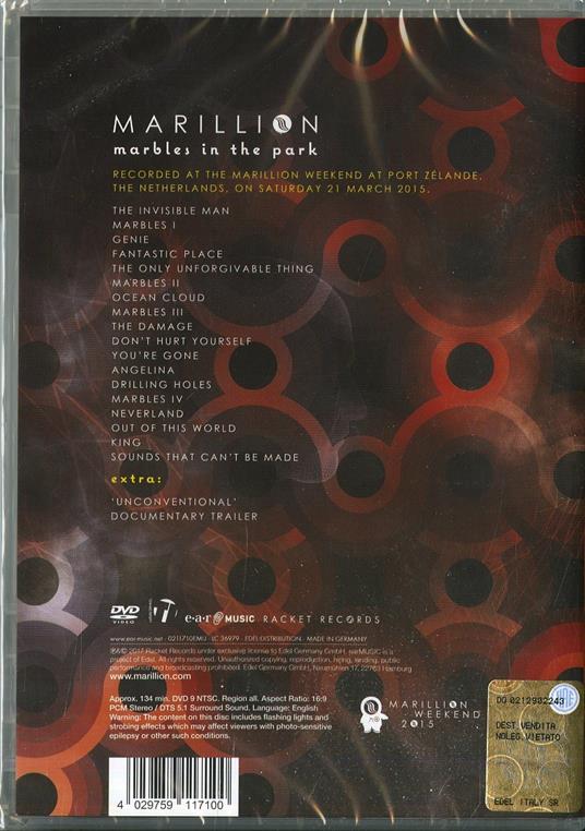 Marillion. Marbles In The Park (DVD) - DVD di Marillion - 2