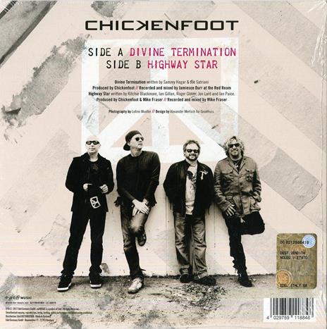 Divine Termination - Vinile 7'' di Chickenfoot - 2