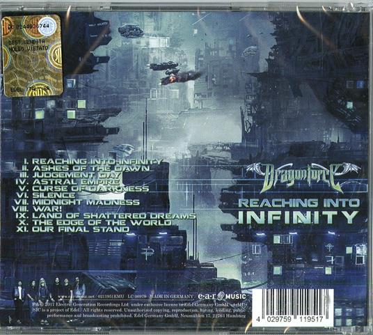 Reaching Into Infinity - CD Audio di Dragonforce - 2
