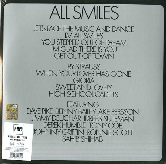 All Smiles - Vinile LP di Kenny Clarke & Francy Boland Big Band - 2