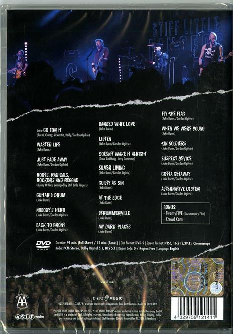 Best Served Loud. Live at Barrowland (DVD) - DVD di Stiff Little Fingers - 2