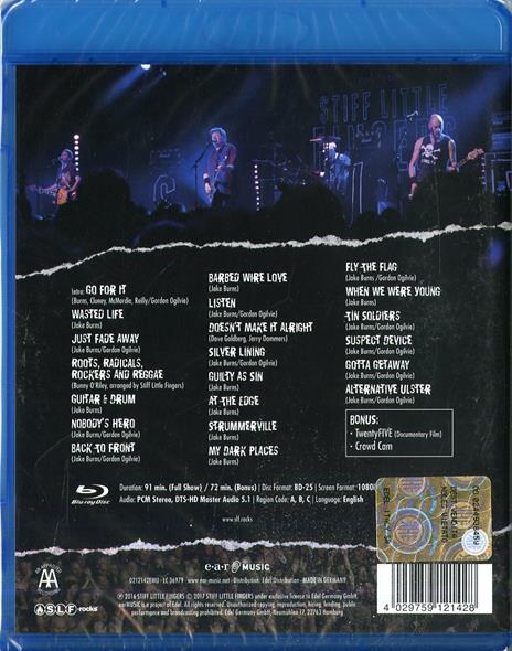 Best Served Loud. Live at Barrowland (Blu-ray) - Blu-ray di Stiff Little Fingers - 2