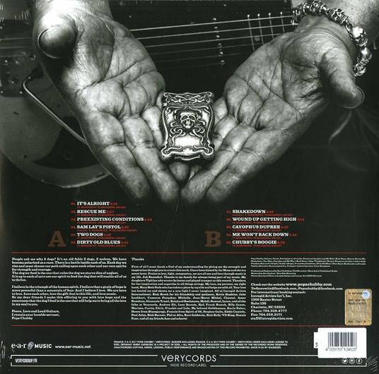 Two Dogs (Limited Edition) - Vinile LP di Popa Chubby - 2