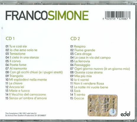 Il meglio di Franco Simone - CD Audio di Franco Simone - 2
