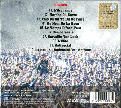Live Hellfest 2017 - CD Audio + DVD di Trust - 2