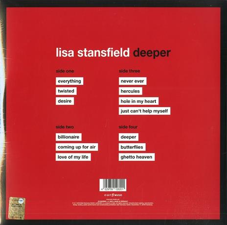 Deeper ( + Download Code) - Vinile LP di Lisa Stansfield - 2
