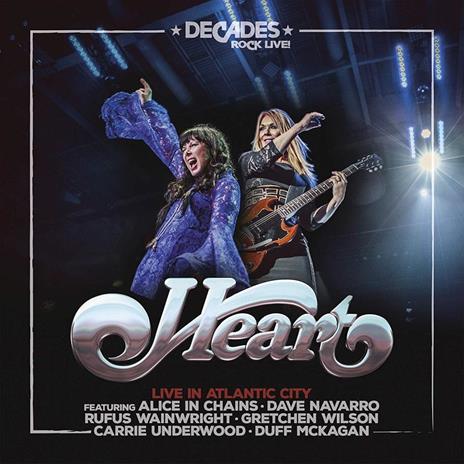 Live in Atlantic City - CD Audio + Blu-ray di Heart