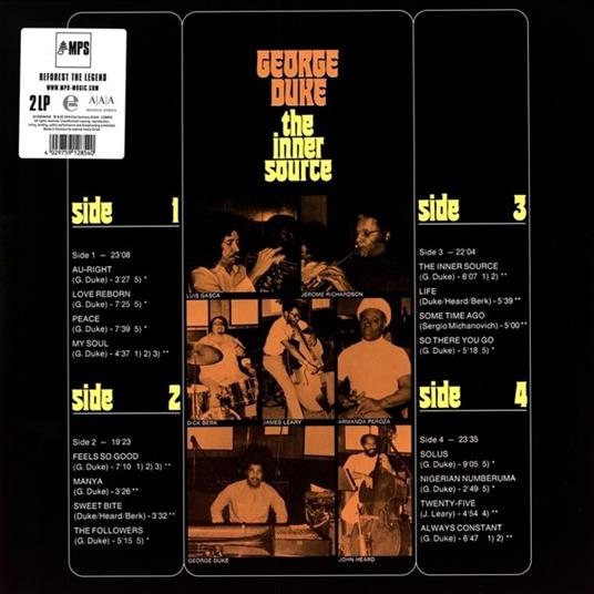 Inner Source - Vinile LP di George Duke - 2