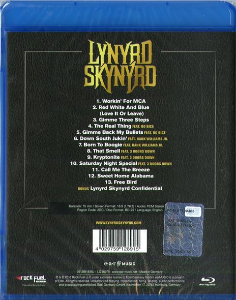 Live in Atlantic City (Blu-ray) - Blu-ray di Lynyrd Skynyrd - 2