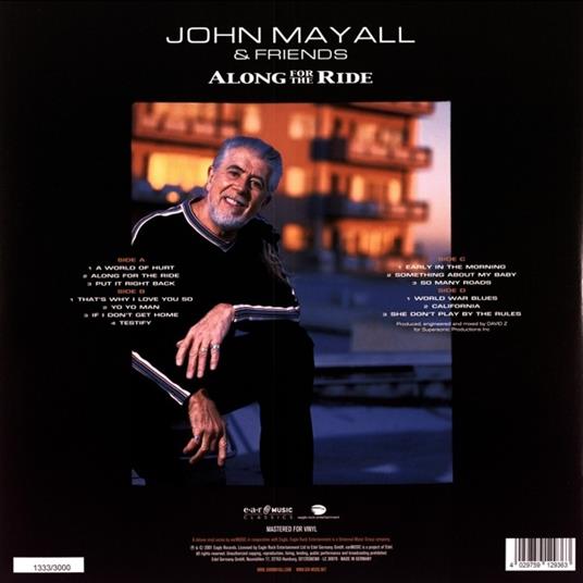 Along for the Ride (Limited Edition) - Vinile LP + CD Audio di John Mayall - 2