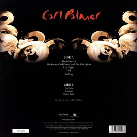 Working Live vol.1 (Limited Edition) - Vinile LP + CD Audio di Carl Palmer - 2