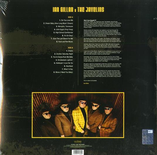 Ian Gillan and The Javelins ( + MP3 Download) - Vinile LP di Ian Gillan - 2