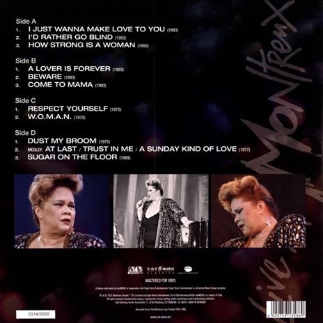 Live at Montreux 1975-1993 (Limited Edition) - Vinile LP + CD Audio di Etta James - 2