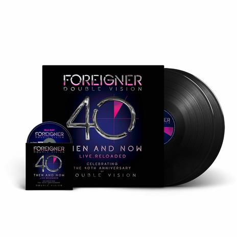 Double Vision. Then and Now - Vinile LP + Blu-ray di Foreigner - 2
