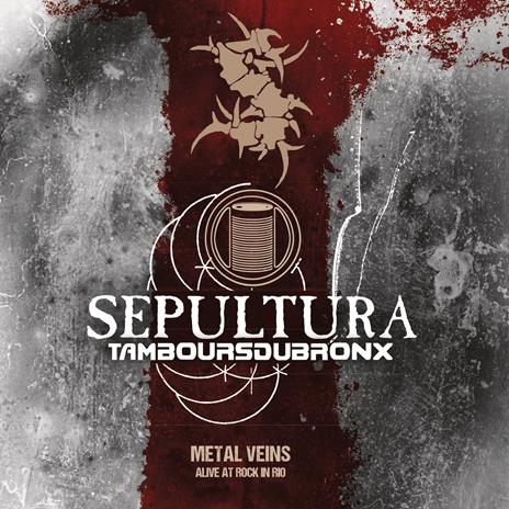 Metal Veins. Alive at Rock in Rio (CD + DVD) - CD Audio + DVD di Sepultura