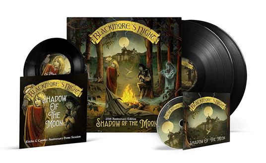 Shadow Of The Moon (25th Anniversary Limited Edition: 2 LP Black + 7" Vinyl + DVD) - Vinile LP + DVD di Blackmore's Night - 2