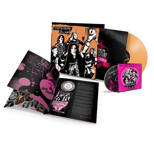 Live from the Astroturf (Limited & Numbered Apricot LP + DVD) - Vinile LP + DVD di Alice Cooper