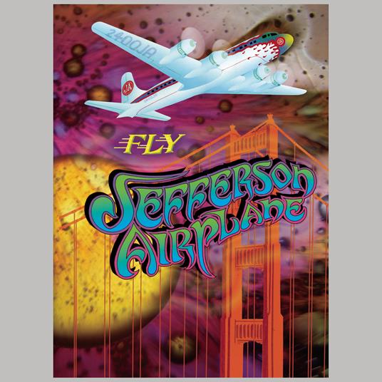 Fly Jefferson Airplane (DVD) - DVD di Jefferson Airplane
