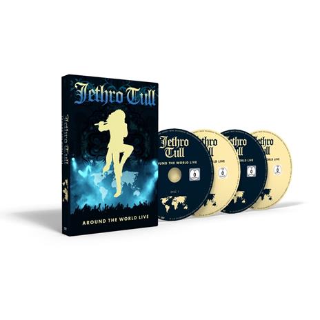Around the World Live (Mediabook 4 DVD Edition) - DVD di Jethro Tull - 2
