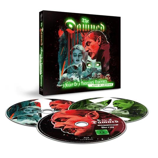 A Night of a Thousand Vampires (2 CD + Blu-ray) - CD Audio + Blu-ray di Damned - 2