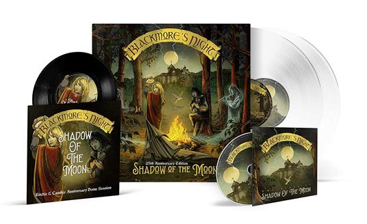 Shadow Of The Moon (25th Anniversary Limited Edition: 2 LP Crystal Clear + 7" Vinyl + DVD) - Vinile LP + DVD di Blackmore's Night - 2