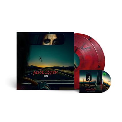 Road (2 LP Red Marbled Coloured + DVD) - Vinile LP + DVD di Alice Cooper