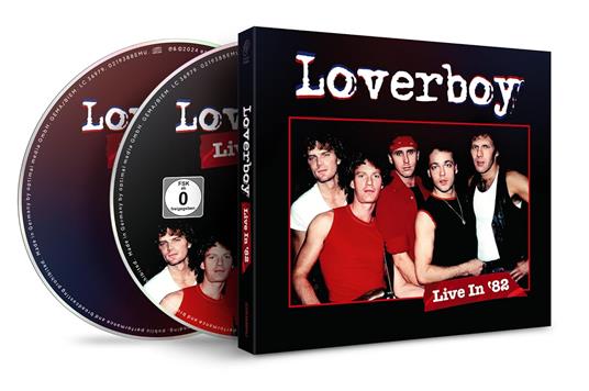 Live in '82 (CD + Blu-ray) - CD Audio + Blu-ray di Loverboy - 2
