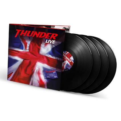Live (4 LP Black Edition) - Vinile LP di Thunder