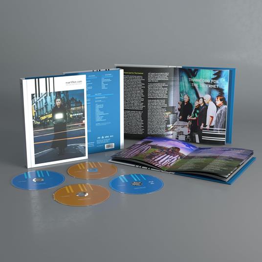 Marillion.com (3 CD + Blu-ray Mediabook) - CD Audio di Marillion