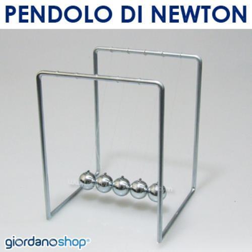 Pendolo di Newton Moto Perpetuo in Alluminio - Giordanoshop.Com -  Scientifici - Giocattoli