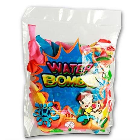 Pack 100 Palloncini Multicolore Water Bombs 50547 - 3