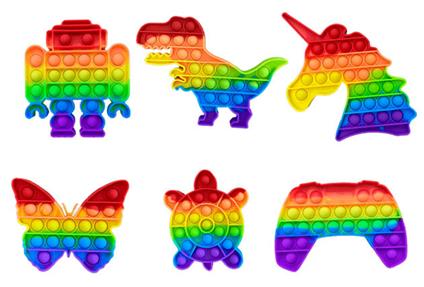 Pop Toy Fidget Serie Arcobaleno II
