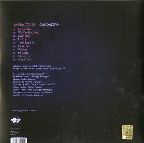 Gandadiko - Vinile LP di Samba Touré - 2