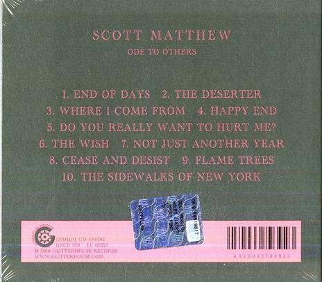 Ode to Others - CD Audio di Scott Matthew - 2