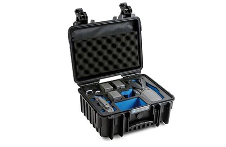 B&W 3000/B/MAVIC2V2 custodia per drone con telecamera Valigetta ventiquattrore Nero Polipropilene (PP)
