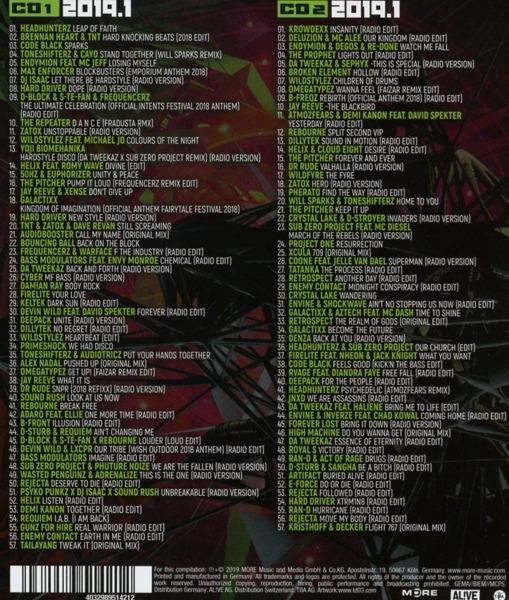Hardstyle Xxl Megamix 2019.1 - CD Audio - 2