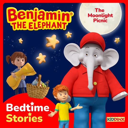 Benjamin the Elephant, Bedtime Stories for Kids, The Moonlight Picnic